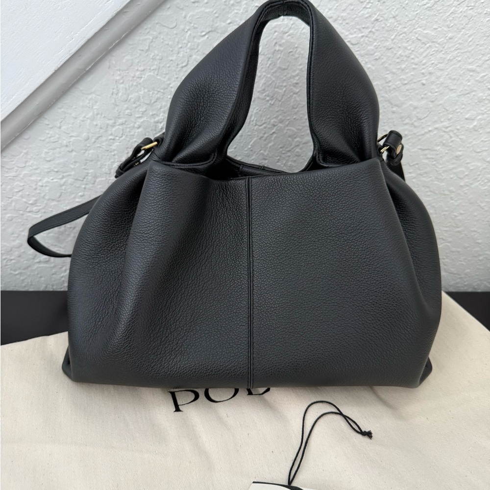 Polene Numero Neuf Edition Textured Black
